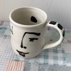 Artistic Face Design Mug